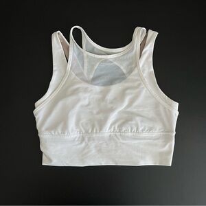 Lululemon Athletica White Sports Bra